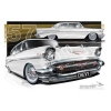 Stomp Impressions A3 Frame - Classic 57 Chev Imperial Ivory