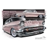 Stomp Impressions A3 Frame - Classic 57 Chev Dusk Pearl
