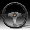 MOMO Devil Steering Wheel  - Black (350mm diameter)