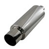3A Racing Stainless Steel Cannon Muffler - 3-inch inlet, 4.5-inch tip