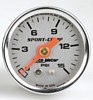 Autometer Sport-Comp 1-1/2 Pressure Gauge - 0-15 PSI Silver Dial Face